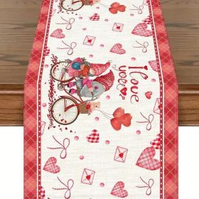 Home Decor Valentine's Day Printed Tablecloth (Color: Style 10)