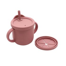 Baby Anti-Drop And Anti-Spill Binaural Learning Drinking Cup (Size/Age: Average Size (0-8Y))